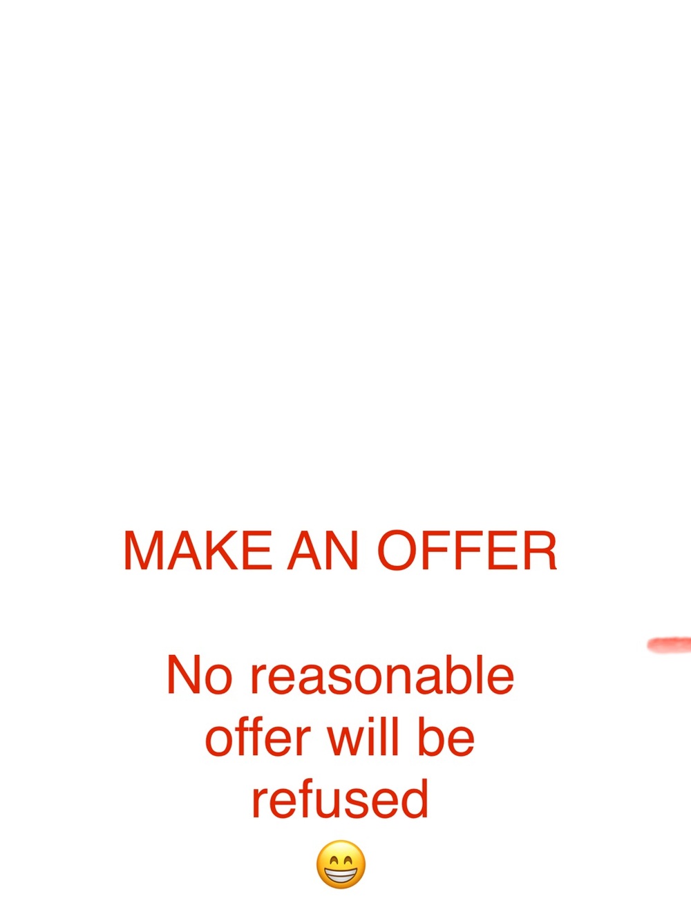 Red Text Promotional Graphic